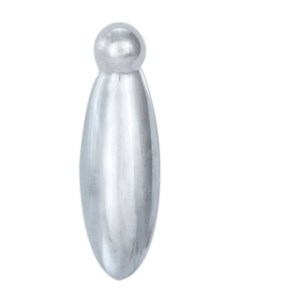 CARLISLE BRASSĀ® Pear Drop Covered Escutcheon - Satin Chrome