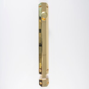 CARLISLE BRASSĀ® Surface Bolt 255mm - Polished Brass