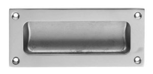 CARLISLE BRASSĀ® Flush Pull - Polished Chrome - 102 x 45mm
