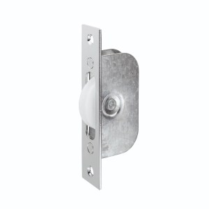 CARLISLE BRASSĀ® Sash Window Axle Pulley No 2 - Polished Chrome - 117mm x 25mm