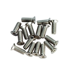 EUROSPEC® Hinge Security Metal Pack (16) M6 x 16mm SMALL HEAD T20