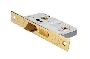 EUROSPECĀ® Easi-T Residential Bathroom Lock 78mm - Brass plated