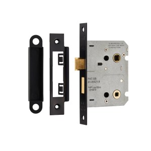 EUROSPECĀ® Easi-T Residential Bathroom Lock 78mm - Black