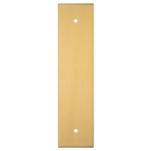 CARLISLE BRASS® Cupboard Pull backplates - Satin Brass - 168 x 40mm - 128mm c/c