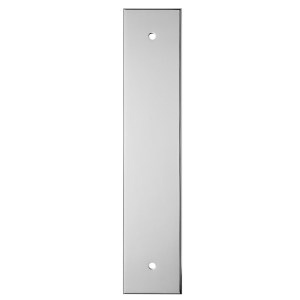 CARLISLE BRASS® Cupboard Pull backplates - Polished Chrome - 200 x 40mm - 160mm c/c
