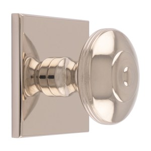 CARLISLE BRASSĀ® Anderson knob on Backplate - Polished Nickel - 32mm