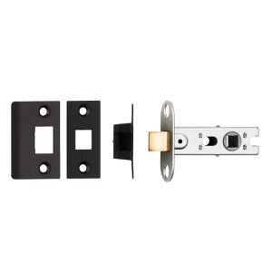 EUROSPECĀ® 64mm Ce B/T Tubular Mortice Latch Square - Black