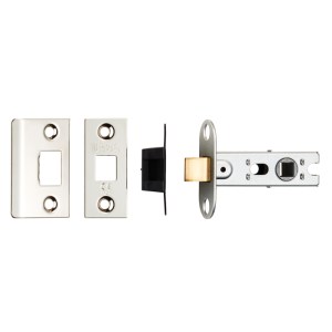EUROSPECĀ® 64mm Ce B/T Tubular Mortice Latch Square - Polished Nickel