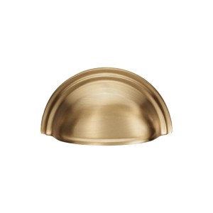 CARLISLE BRASSĀ® FTD Victorian Cup Pull - Satin Brass - 76mm c/c