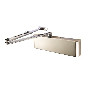 EUROSPECĀ® Full Cover Overhead Door Closer Variable Power 2-5 - Polished Nickel - Size 2-5