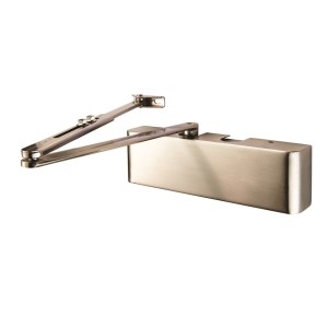 EUROSPECĀ® Full Cover Overhead Door Closer Variable Power 2-5 - Satin Nickel plated - Size 2-5