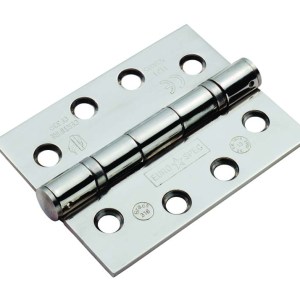 EUROSPECĀ® Enduro Grade 13 Ball Bearing Hinge Grade 316 - Polished Stainless Steel - 102 x 76 x 3mm
