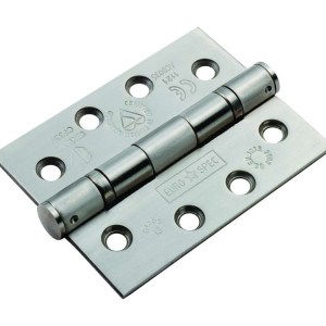 EUROSPECĀ® Enduro Grade 13 Ball Bearing Hinge Grade 316 - Satin Stainless Steel - 102 x 76 x 3mm