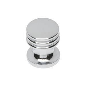 EUROSPECĀ® Ringed Knob - Polished Chrome - 17mm