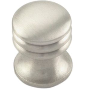 CARLISLE BRASSĀ® Ringed Knob - Satin Nickel - 17mm