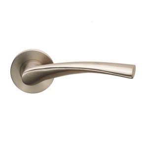 EUROSPECĀ® Breeze Lever on 6mm Slim Fit Sprung Rose - Satin Stainless Steel