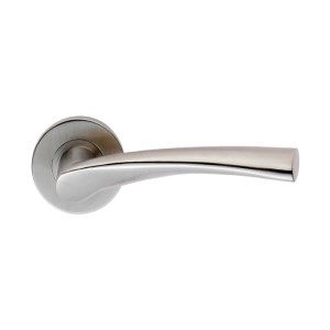 EUROSPECĀ® Designer Lever on Sprung Rose - Satin Stainless Steel