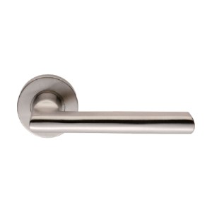 EUROSPECĀ® Carlton Lever on Sprung Rose - Satin Stainless Steel