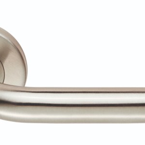 EUROSPECĀ® Safety Lever on Sprung Rose - Polished Stainless Steel - 19mm