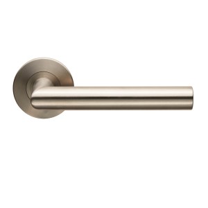 EUROSPECĀ® Treviri Lever on 6mm Slim Fit Sprung Rose - Satin Stainless Steel