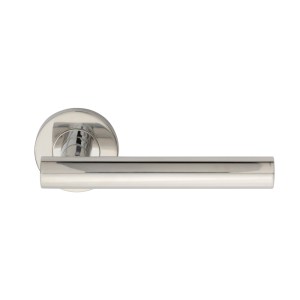 EUROSPECĀ® Straight Lever on Sprung Rose - Polished Stainless Steel
