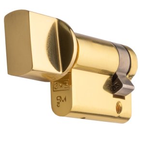 EUROSPEC® Euro Single Thumbturn 45mm - Polished Brass