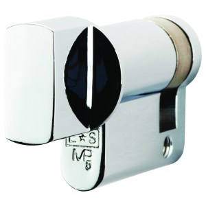 EUROSPEC® Euro Single Thumbturn 45mm - Polished Chrome