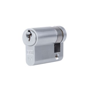 EUROSPEC® Euro Single Cylinder - Satin Chrome - 50mm