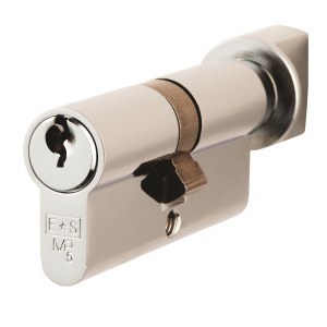 EUROSPECĀ® Euro Cylinder and Turn - Polished Chrome - 70mm
