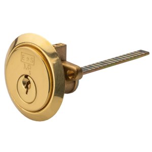 EUROSPEC® Standard Rim Cylinder - Polished Brass