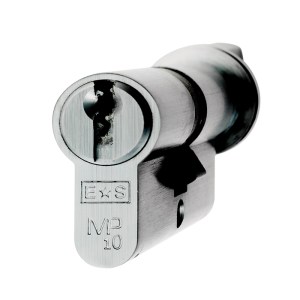 EUROSPECĀ® MP10 Euro Cylinder & Turn 80mm - Satin Chrome