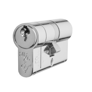 EUROSPEC® Mpx6 Euro Double Cylinder 35/40mm KTD - Polished Chrome