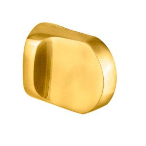 EUROSPEC® Tall Semi-Circular Thumbturn to suit Cylinder - Polished Brass