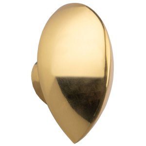 EUROSPEC® Round Thumbturn to suit Cylinder - Polished Brass