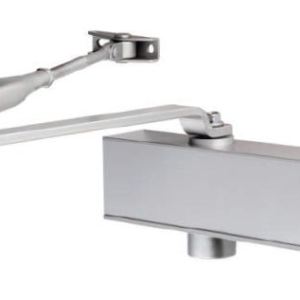 EUROSPECĀ® Overhead Door Closer Variable Power Size 2-4 - Silver - Size 2-4
