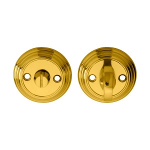 CARLISLE BRASSĀ® Delamain Large Turn and Release - Polished Brass - 55mm