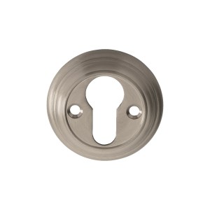 CARLISLE BRASSĀ® Delamain Euro Profile Escutcheon - Satin Nickel - 55mm
