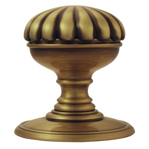 CARLISLE BRASSĀ® Delamain Flower Knob - Florentine Bronze - 70mm