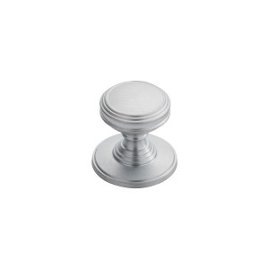 CARLISLE BRASSĀ® Delamain Plain Knob 25mm - Satin Chrome