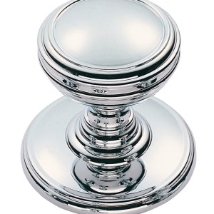 CARLISLE BRASSĀ® Delamain Plain Knob 25mm - Polished Chrome