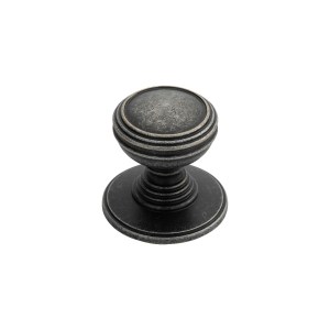 CARLISLE BRASSĀ® Delamain Plain Knob 30mm - Pewter