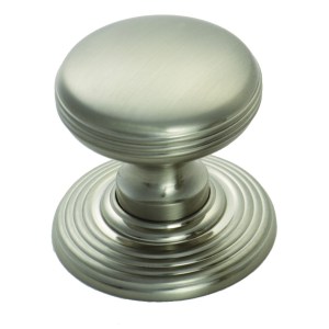 CARLISLE BRASSĀ® Delamain Ringed Knob 28mm - Satin Nickel