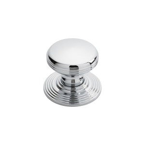 CARLISLE BRASSĀ® Delamain Ringed Knob 35mm - Polished Chrome