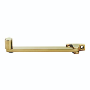 CARLISLE BRASSĀ® Roller Arm Stay - Polished Brass - 150mm