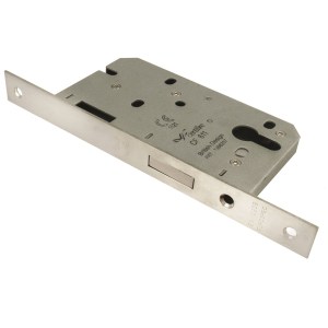 EUROSPECĀ® Euro Profile Deadlock - Satin Stainless Steel - 55mm