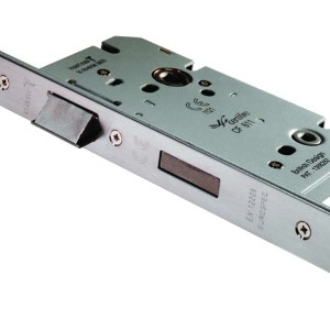 EUROSPECĀ® Easi-T Din Bathroom Lock - Satin Stainless Steel - 60mm - 78mm c/c