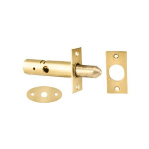 EUROSPECĀ® Security Door Bolt - Brass plated - 2mm