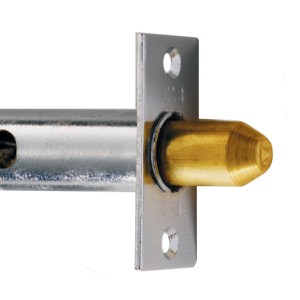 EUROSPECĀ® Door Security Bolt - Satin Chrome - 2mm