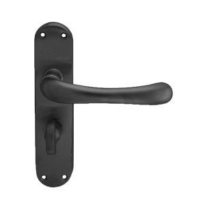 MANITALĀ® Ibra Lever on WC Backplate - Black - 57mm c/c