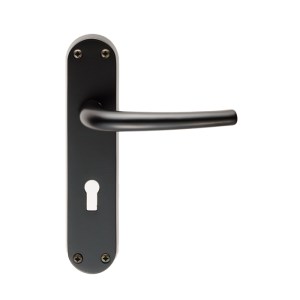MANITALĀ® Lilla Lever on Lock Backplate - Black - 57mm c/c